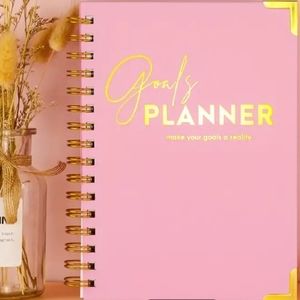 Pink goal planner